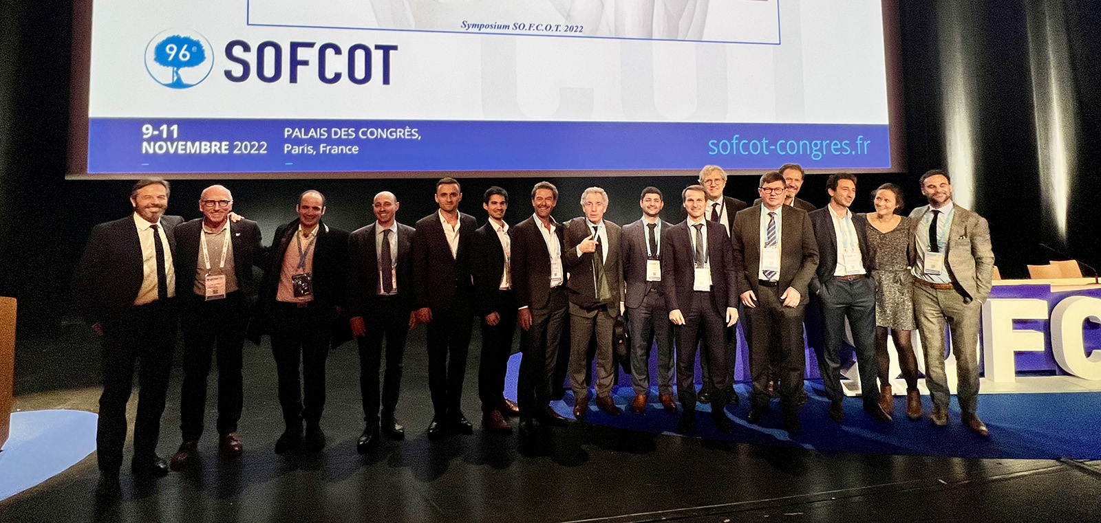 Congrès annuel de la Société Française de Chirurgie Orthopédique et de Traumatologie (SOFCOT) à Paris, du 9 au 11 novembre 2022